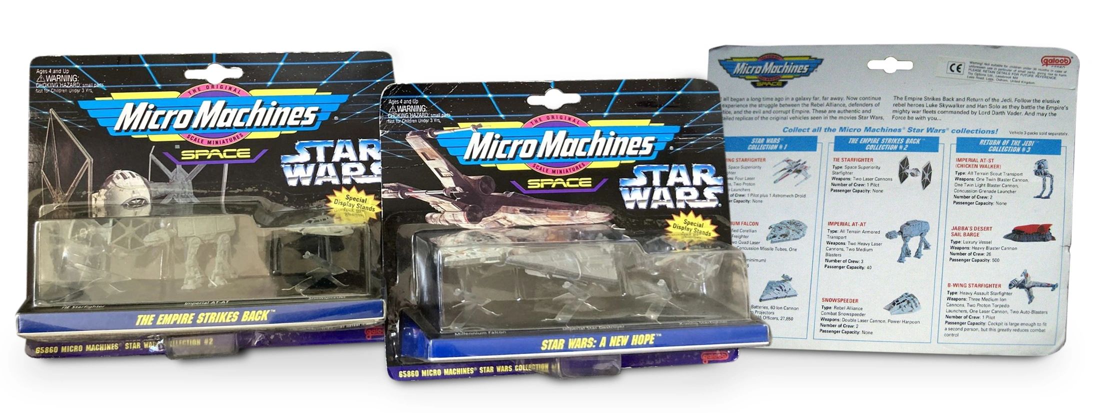 SPEEDERS, SHIPS AND AUTOMOBILES: STAR WARS MICRO MACHINES